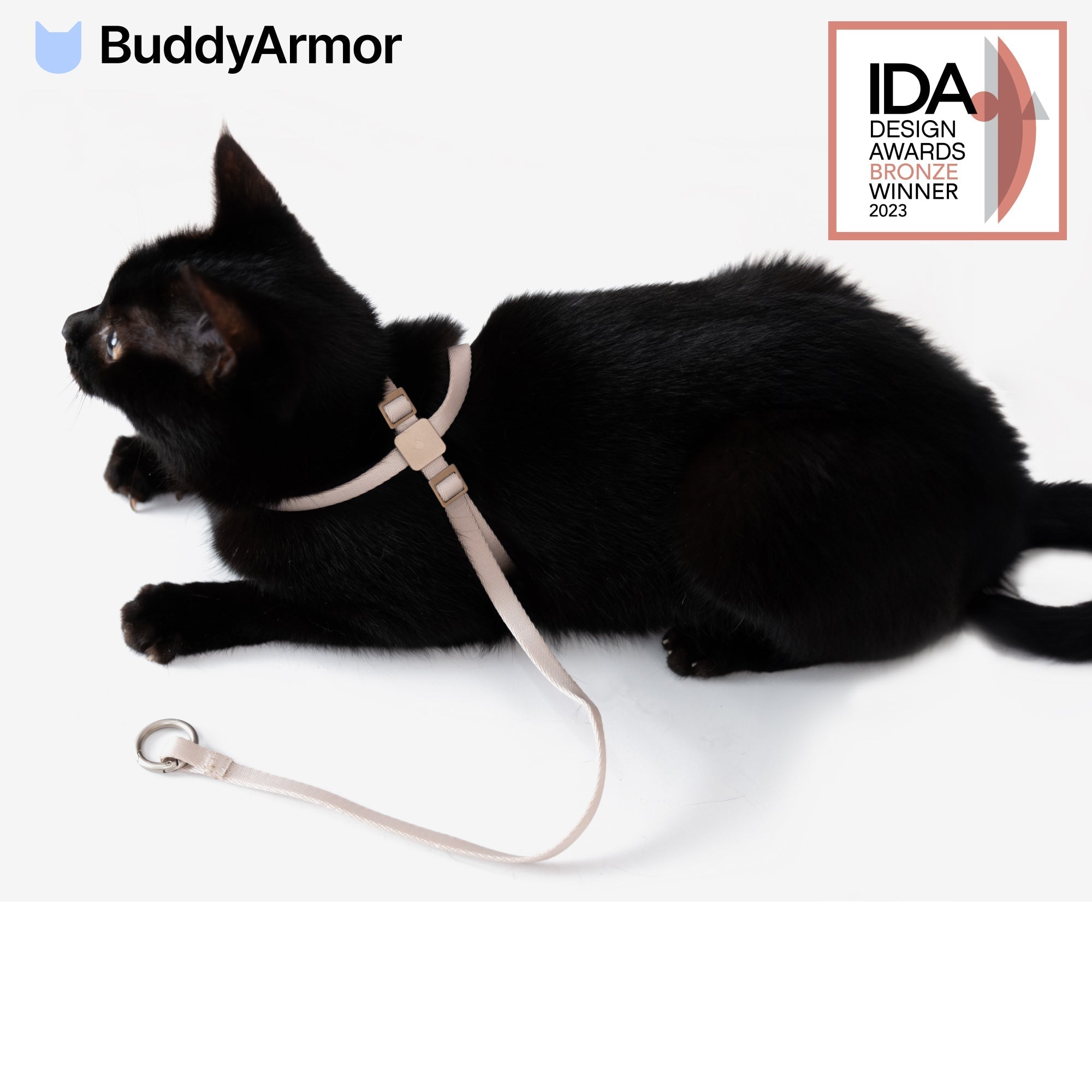 BuddyArmor - Escape-Proof All-in-one Cat Harness & Leash
