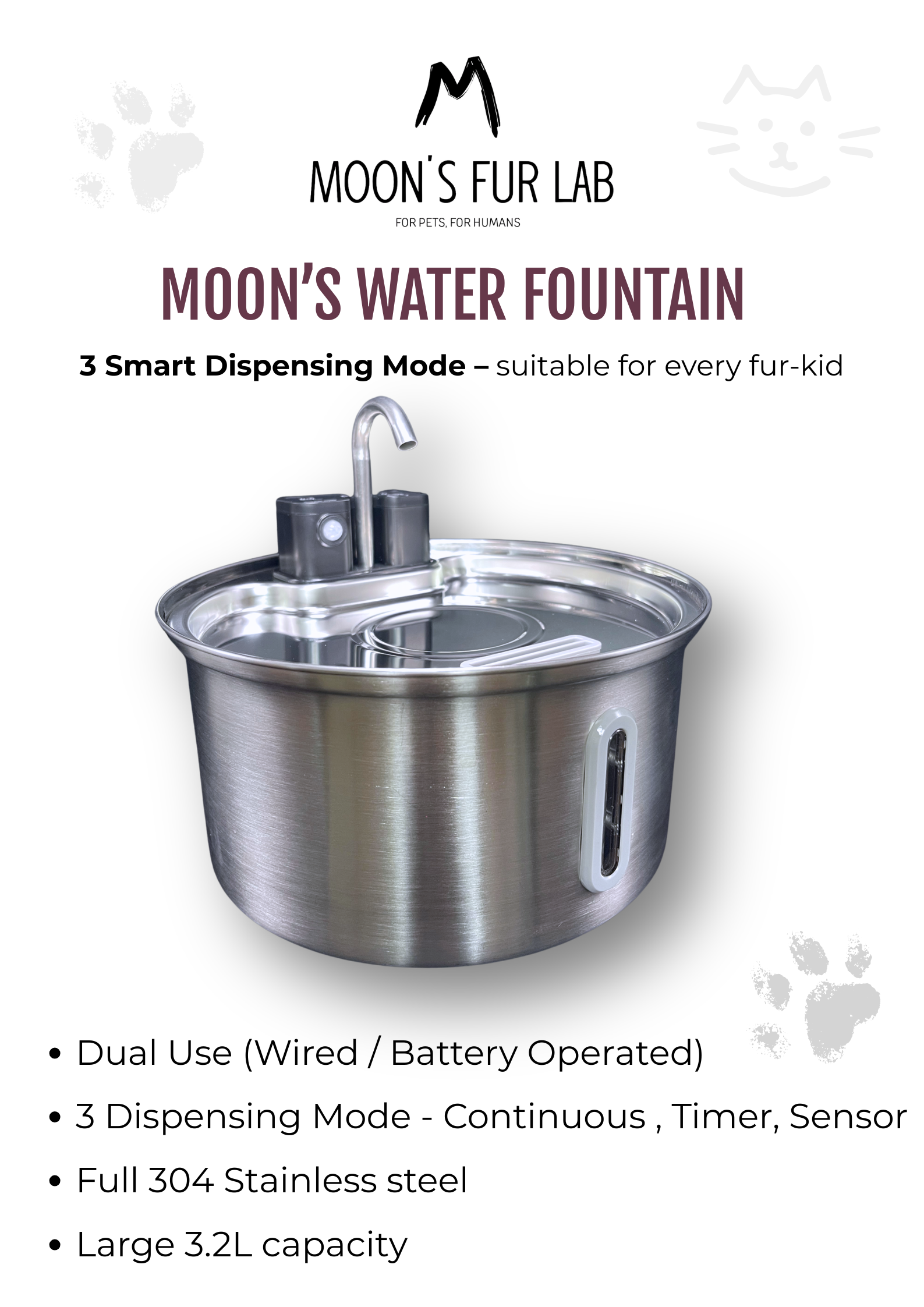 Moon's Water Fountain