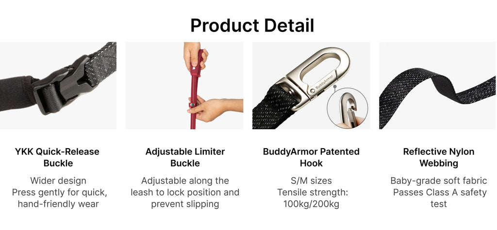 BuddyArmor  - Hands Free Leash