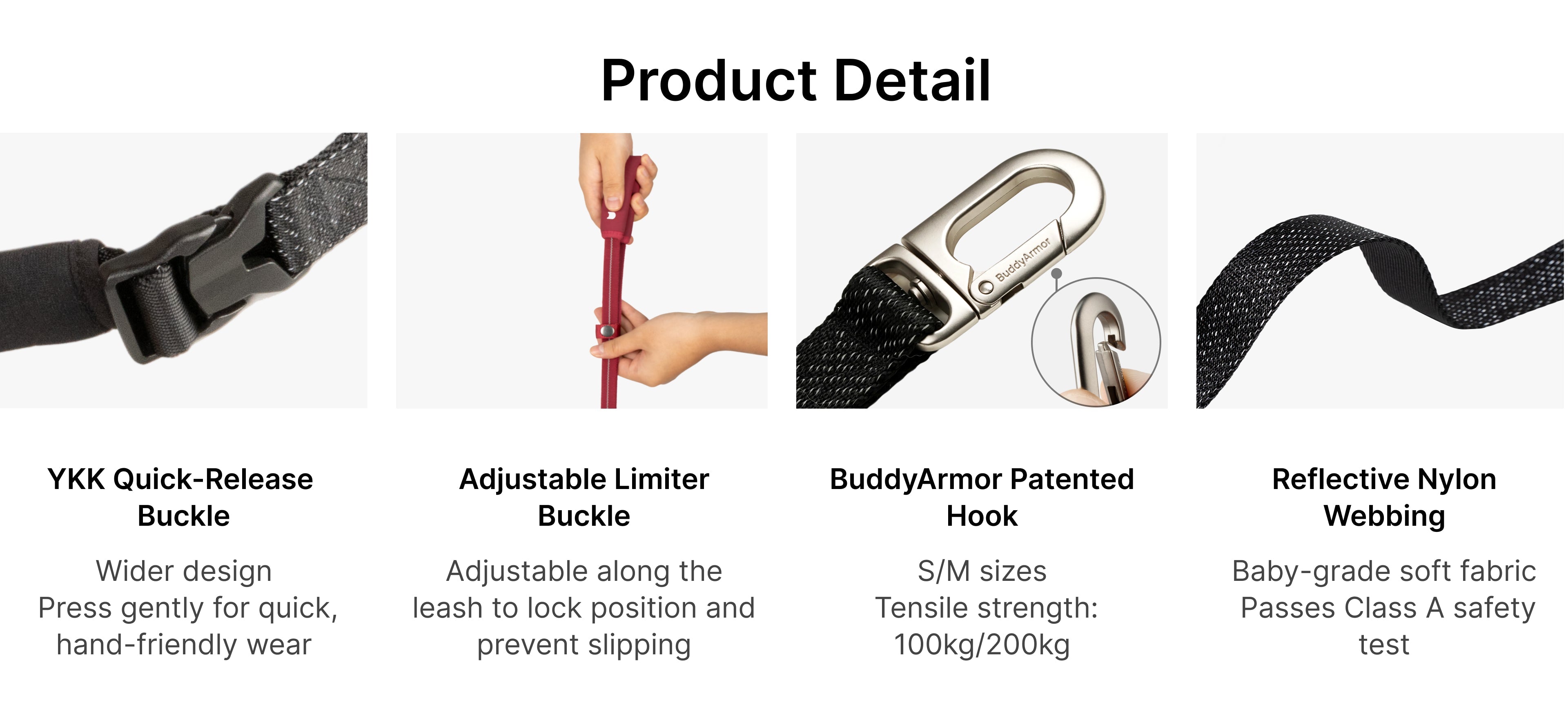 BuddyArmor  - Hands Free Leash