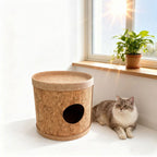 Natural Cork Cat House