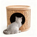 Natural Cork Cat House