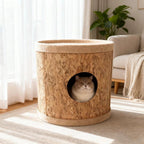 Natural Cork Cat House