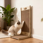 L Shape Wall Mounted Cat Scratch Pad  (Cork Based)