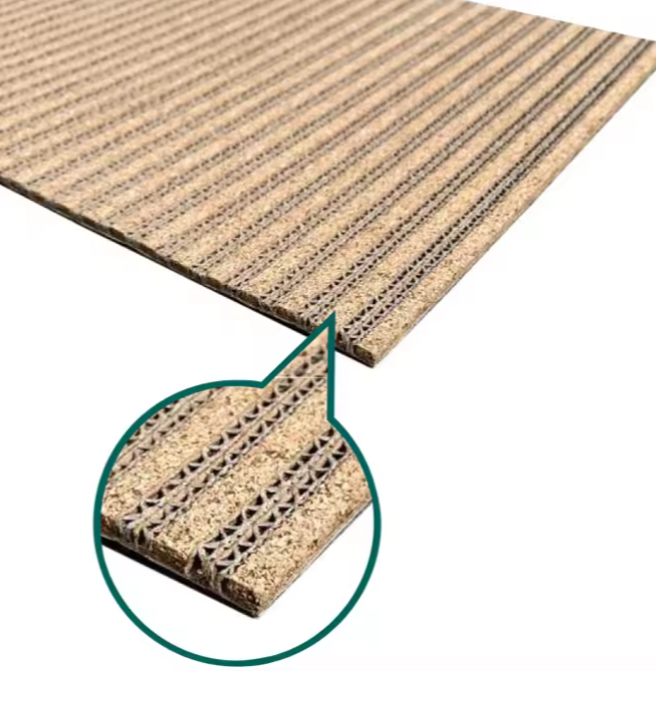 L Shape Wall Mounted Cat Scratch Pad  (Cork Based)