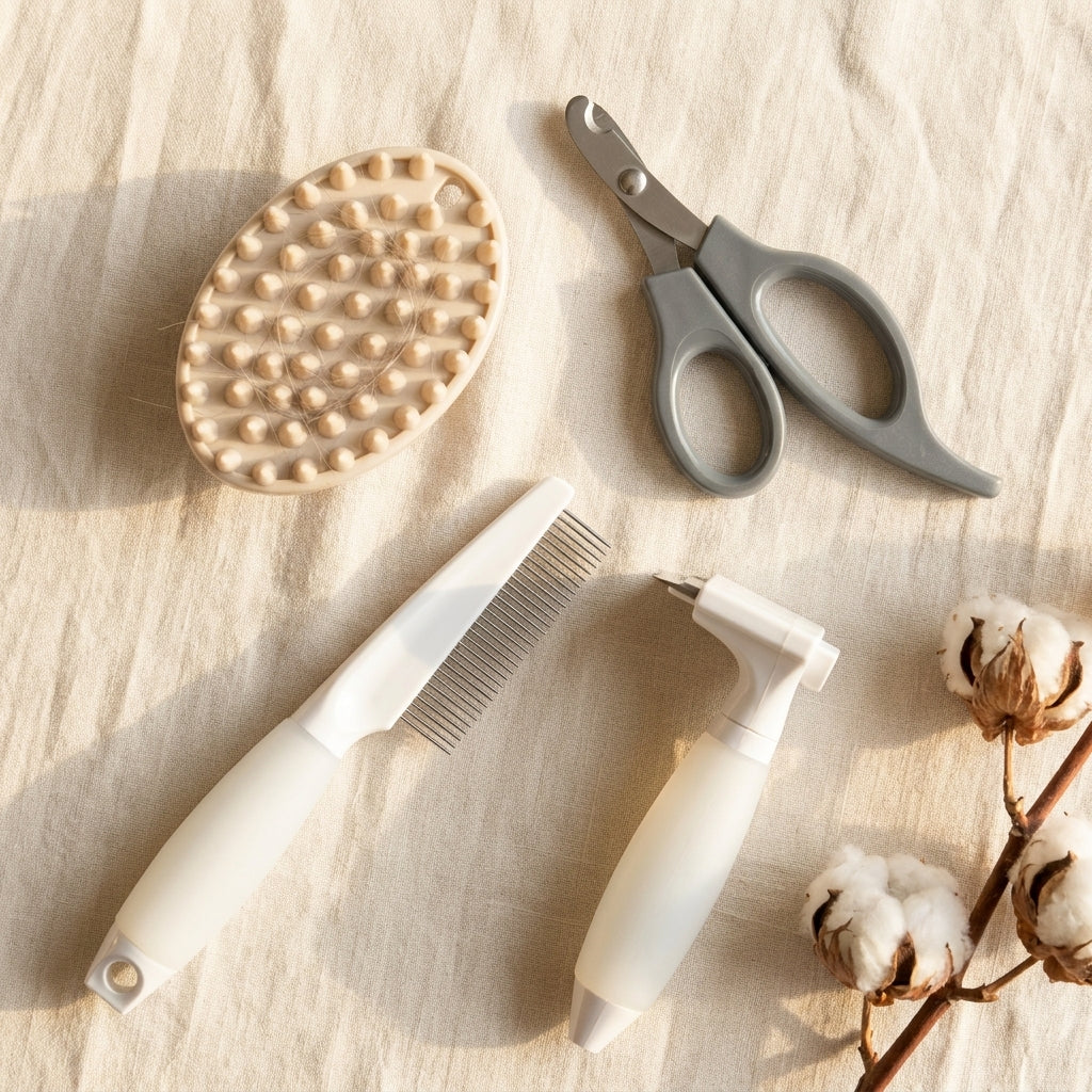 Moon's Choice Starter Kit, full 4-piece grooming kit product photo